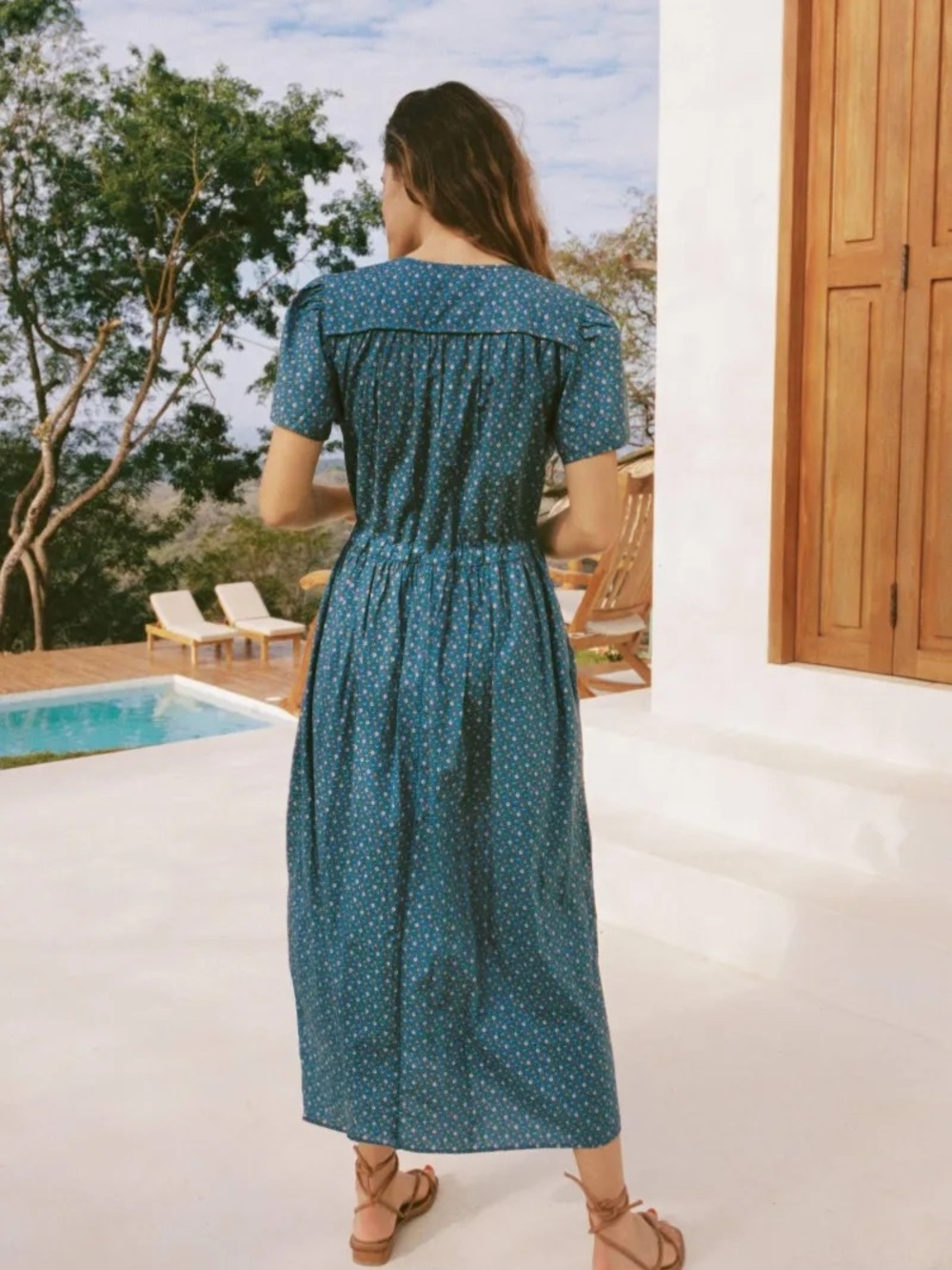 Christy Dawn The Dawn Dress - Essence Blue PM - Picture 5 of 5